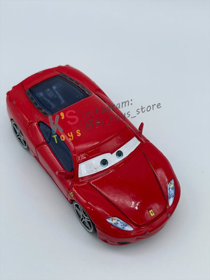 PRE-OWNED / LOOSE DISNEY PIXAR CARS - "FERRARI F430" CARS 2 SERIES - GOOD CONDITION