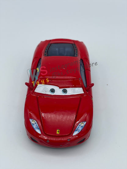 PRE-OWNED / LOOSE DISNEY PIXAR CARS - "FERRARI F430" CARS 2 SERIES - GOOD CONDITION