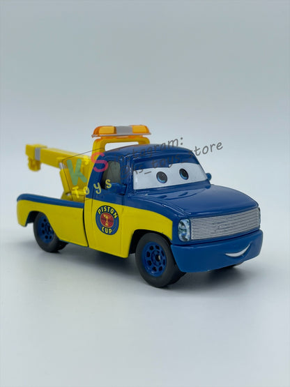 PRE-OWNED / LOOSE DISNEY PIXAR CARS - "RACE TOW TRUCK TOM" CARS SERIES - GOOD CONDITION