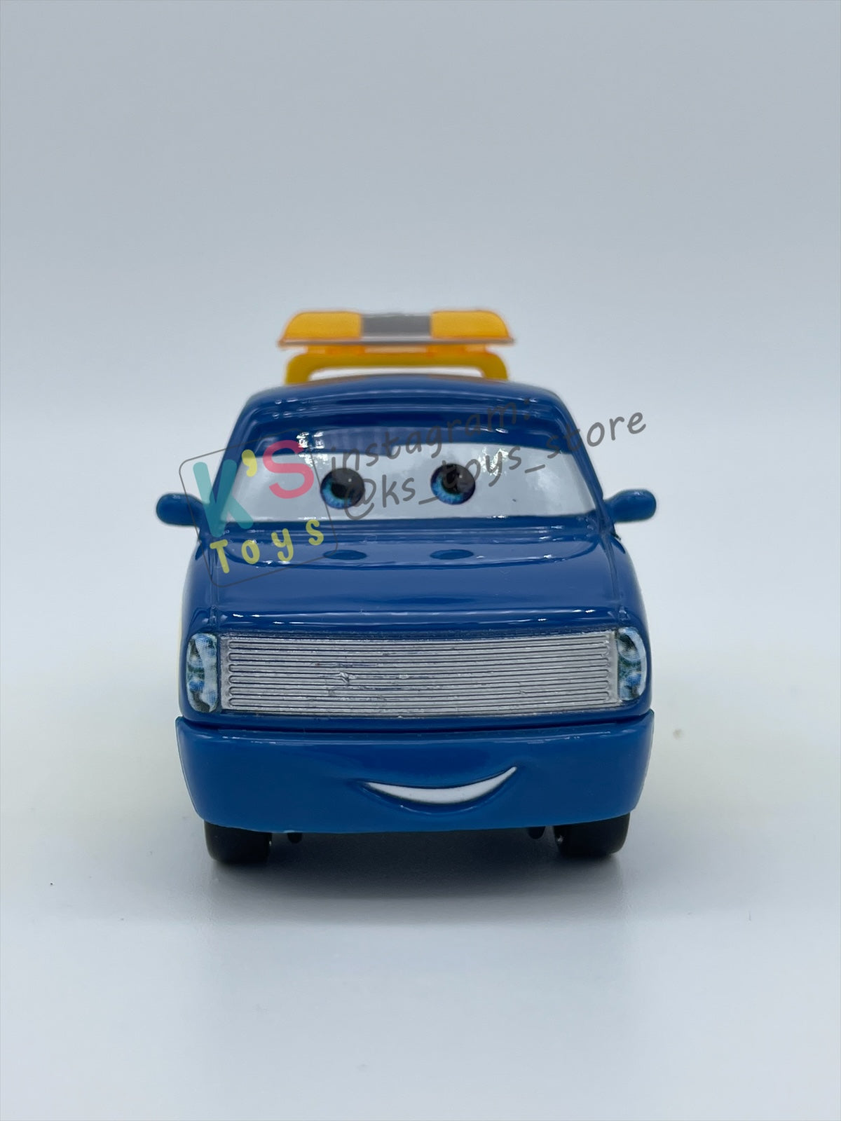 PRE-OWNED / LOOSE DISNEY PIXAR CARS - "RACE TOW TRUCK TOM" CARS SERIES - GOOD CONDITION