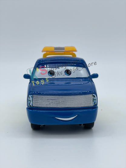 PRE-OWNED / LOOSE DISNEY PIXAR CARS - "RACE TOW TRUCK TOM" CARS SERIES - GOOD CONDITION