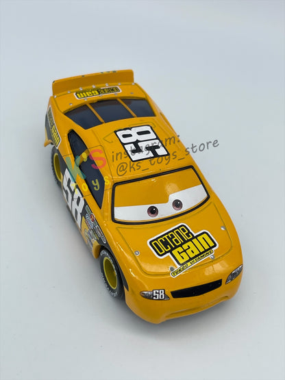 PRE-OWNED / LOOSE DISNEY PIXAR CARS - "BILLY OILCHANGER / OCTANE GAIN #58" CARS SERIES - GOOD CONDITION