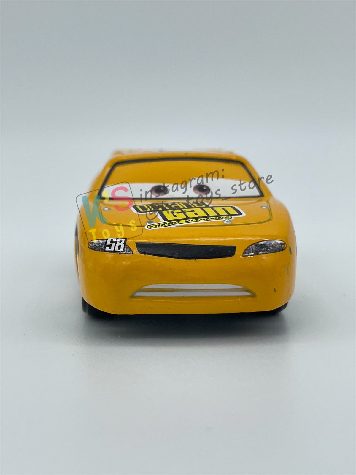 PRE-OWNED / LOOSE DISNEY PIXAR CARS - "BILLY OILCHANGER / OCTANE GAIN #58" CARS SERIES - GOOD CONDITION