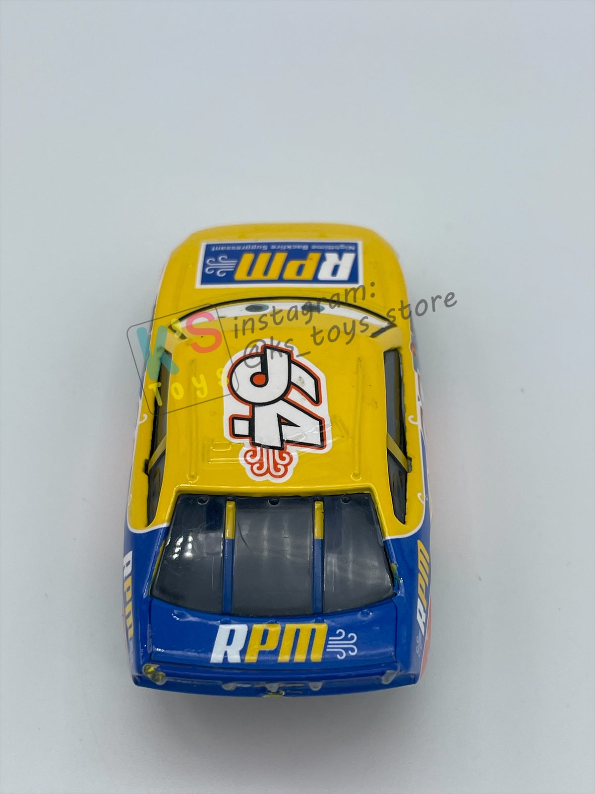 PRE-OWNED / LOOSE DISNEY PIXAR CARS - "Winford Bradford Rutherford - #64 RPM" CARS SERIES - GOOD CONDITION