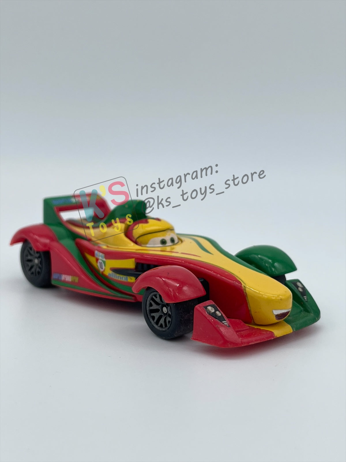PRE-OWNED / LOOSE DISNEY PIXAR CARS - "RIP CLUTCHGONESKI" CARS 2 SERIES - GOOD CONDITION