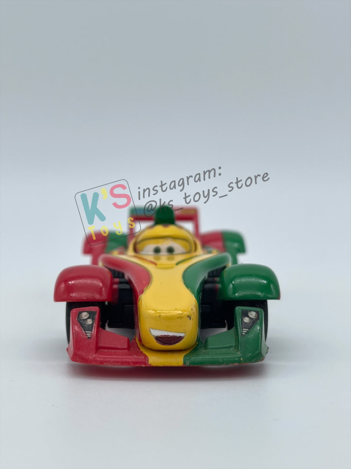 PRE-OWNED / LOOSE DISNEY PIXAR CARS - "RIP CLUTCHGONESKI" CARS 2 SERIES - GOOD CONDITION