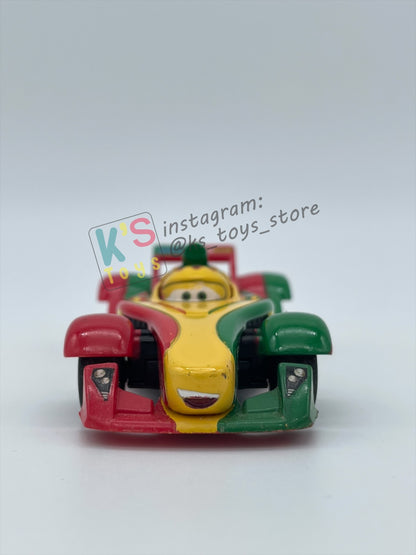 PRE-OWNED / LOOSE DISNEY PIXAR CARS - "RIP CLUTCHGONESKI" CARS 2 SERIES - GOOD CONDITION