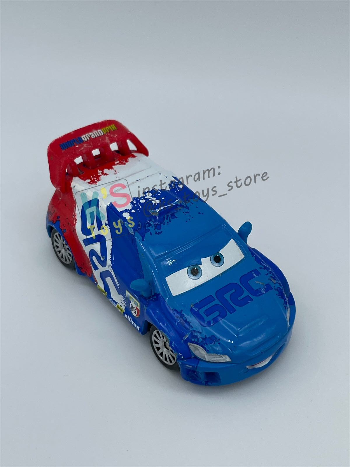 PRE-OWNED / LOOSE DISNEY PIXAR CARS - "RAOUL CAROULE" CARS 2 SERIES - GOOD CONDITION