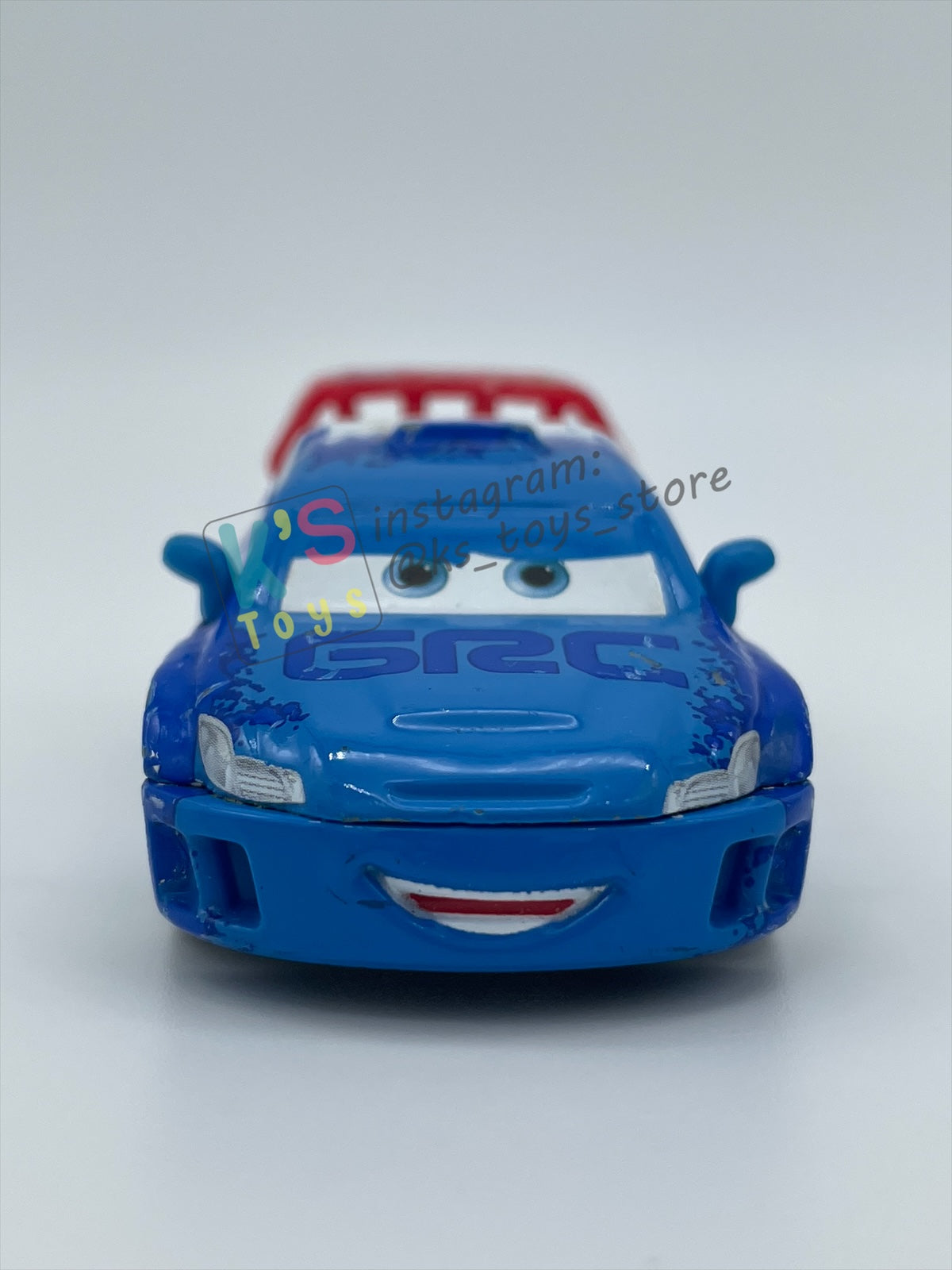 PRE-OWNED / LOOSE DISNEY PIXAR CARS - "RAOUL CAROULE" CARS 2 SERIES - GOOD CONDITION