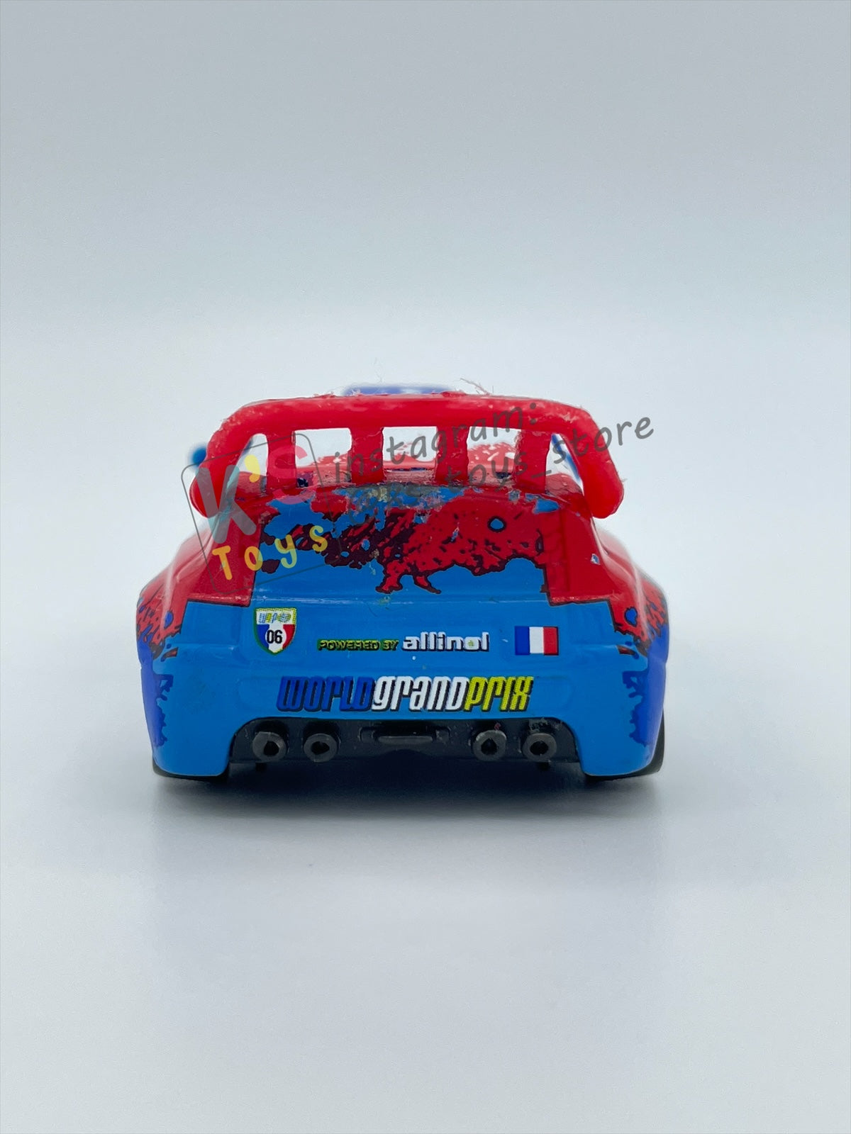 PRE-OWNED / LOOSE DISNEY PIXAR CARS - "RAOUL CAROULE" CARS 2 SERIES - GOOD CONDITION