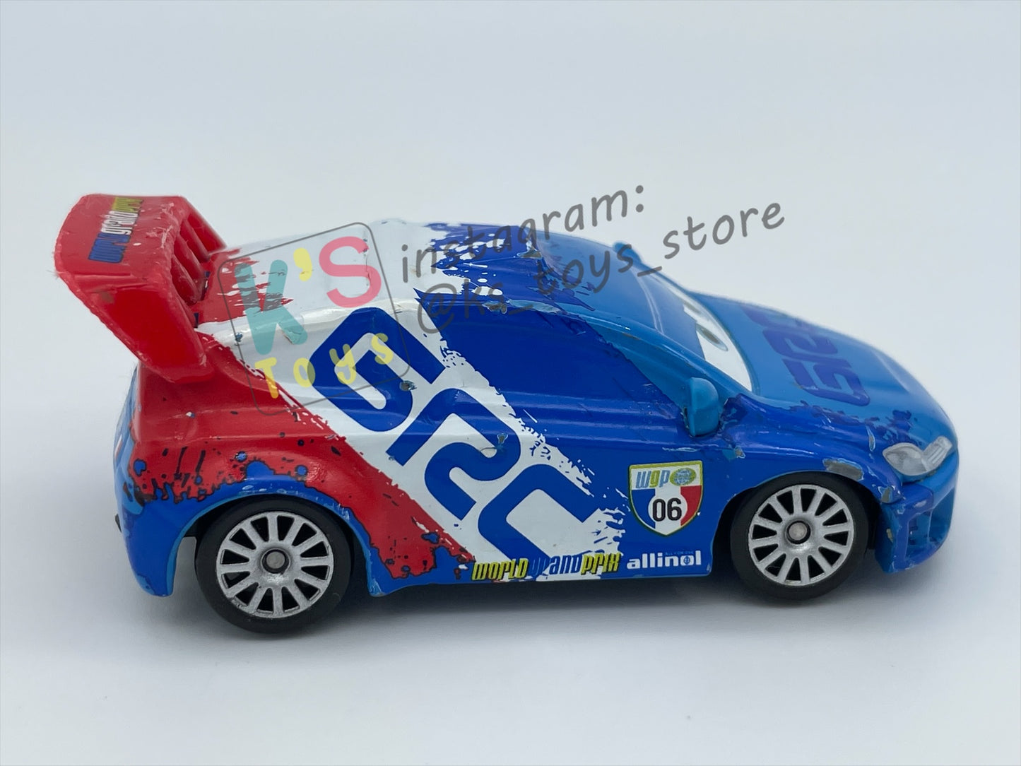 PRE-OWNED / LOOSE DISNEY PIXAR CARS - "RAOUL CAROULE" CARS 2 SERIES - GOOD CONDITION