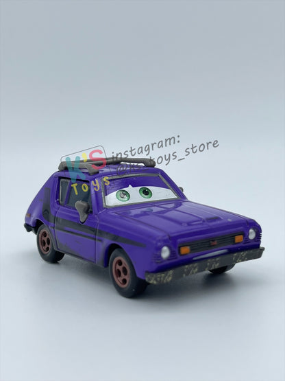 PRE-OWNED / LOOSE DISNEY PIXAR CARS - "DON CRUMLIN (GREEN EYES)" CARS 2 SERIES - EXCELLENT CONDITION