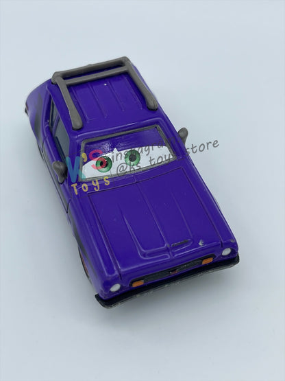 PRE-OWNED / LOOSE DISNEY PIXAR CARS - "DON CRUMLIN (GREEN EYES)" CARS 2 SERIES - EXCELLENT CONDITION