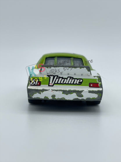 FREE ITEM!!!!! LOOSE DISNEY PIXAR CARS - "VITOLINE - JAMES CLEANAIR" CARS SERIES - WELL LOVED/PLAYED CONDITION