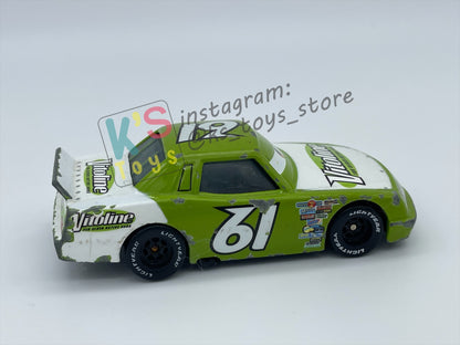 FREE ITEM!!!!! LOOSE DISNEY PIXAR CARS - "VITOLINE - JAMES CLEANAIR" CARS SERIES - WELL LOVED/PLAYED CONDITION