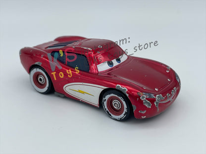 FREE ITEM!!!!! LOOSE DISNEY PIXAR CARS - "CRUISING LIGHTNING MCQUEEN" CARS SERIES - WELL LOVED/PLAYED CONDITION