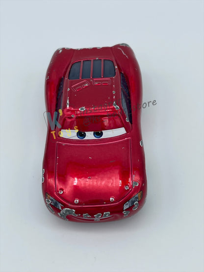 FREE ITEM!!!!! LOOSE DISNEY PIXAR CARS - "CRUISING LIGHTNING MCQUEEN" CARS SERIES - WELL LOVED/PLAYED CONDITION