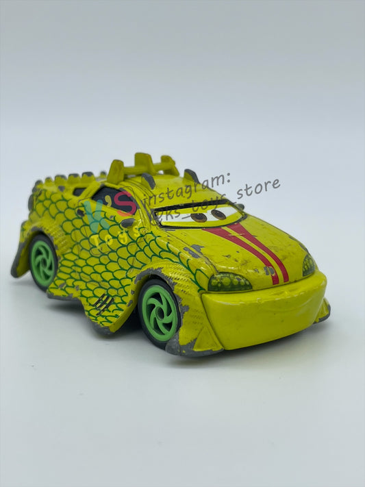 FREE ITEM!!!!! LOOSE DISNEY PIXAR CARS - "KOMODO" TOKYO MATER SERIES - WELL LOVED/PLAYED CONDITION