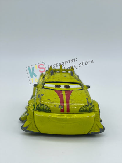 FREE ITEM!!!!! LOOSE DISNEY PIXAR CARS - "KOMODO" TOKYO MATER SERIES - WELL LOVED/PLAYED CONDITION