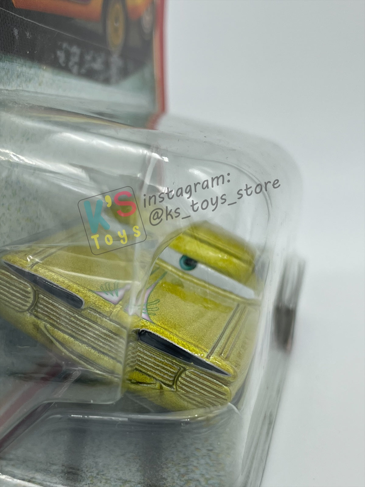 DISNEY PIXAR CARS 1:55 BY MATTEL, YELLOW RAMONE - SUPERCHARGED SERIES - BNIP
