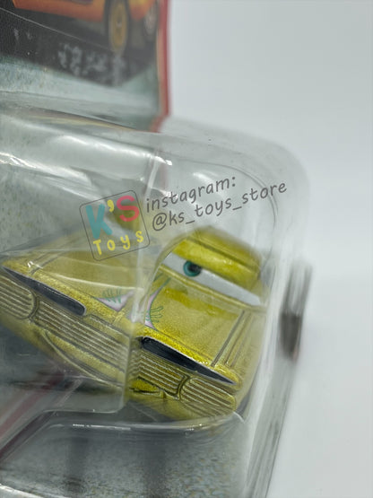 DISNEY PIXAR CARS 1:55 BY MATTEL, YELLOW RAMONE - SUPERCHARGED SERIES - BNIP