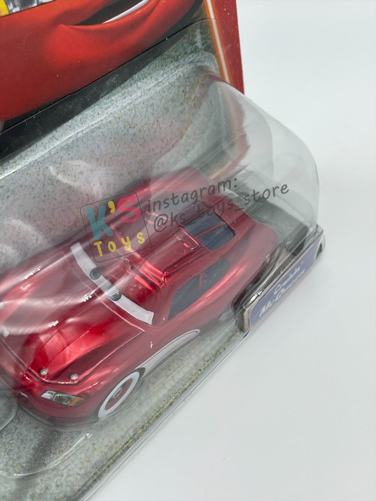DISNEY PIXAR CARS 1:55 BY MATTEL, CRUISING LIGHTNING MCQUEEN - SUPERCHARGED SERIES - BNIP