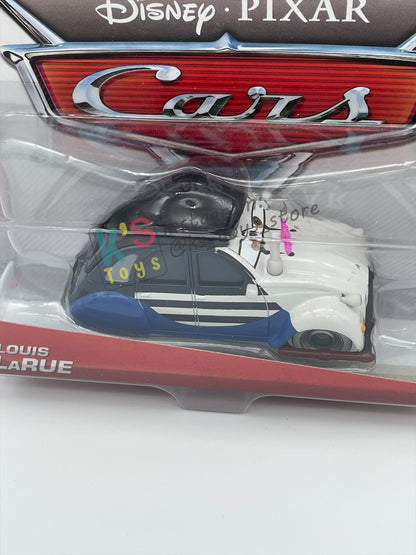 DISNEY PIXAR CARS 1:55 BY MATTEL, LOUIS LARUE - CARS 2 - PARIS SERIES - BNIP