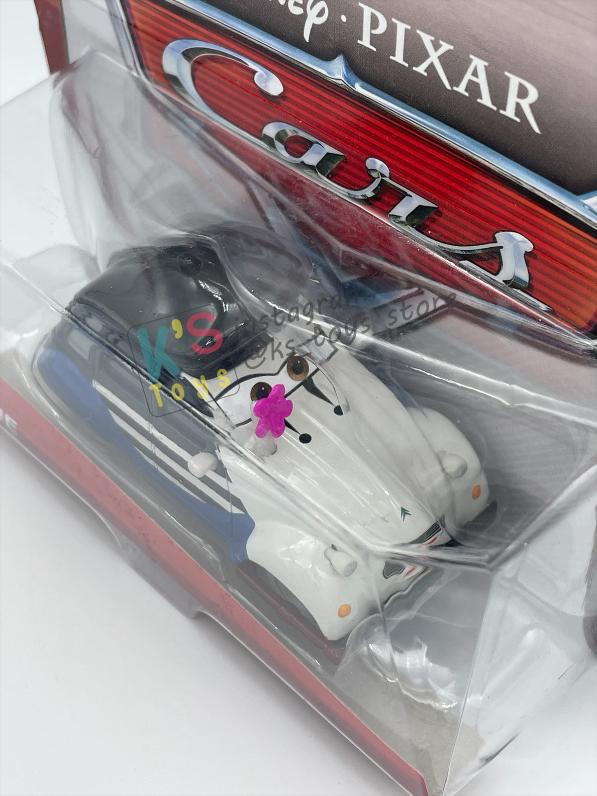 DISNEY PIXAR CARS 1:55 BY MATTEL, LOUIS LARUE - CARS 2 - PARIS SERIES - BNIP