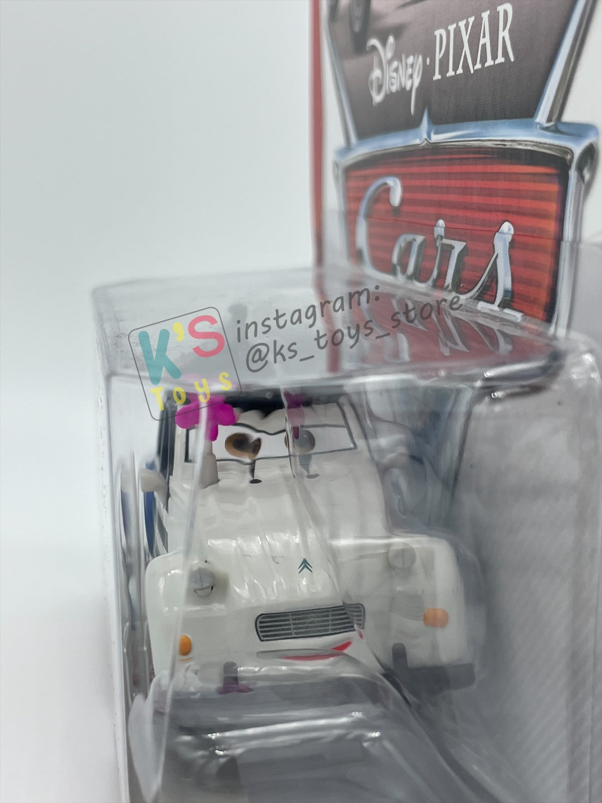 DISNEY PIXAR CARS 1:55 BY MATTEL, LOUIS LARUE - CARS 2 - PARIS SERIES - BNIP