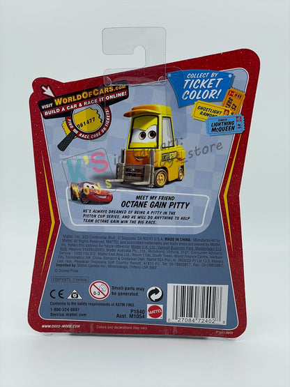 DISNEY PIXAR CARS 1:55 BY MATTEL, "GRETA" - RACE ORAMA SERIES - BNIP