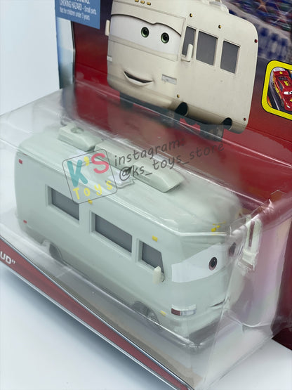 RARE DELUXE DISNEY PIXAR CARS BY MATTEL, "BUD" SUPER CHASE - BNIP READ DESCRIPTION!!!!!!