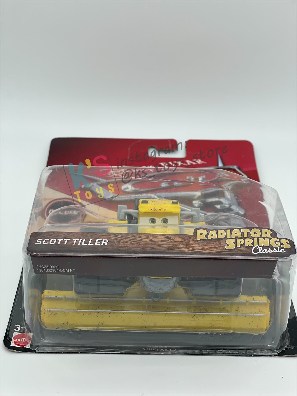 DELUXE DISNEY PIXAR CARS "SCOTT TILLER" CARS 3 SERIES - BNIP - READ DESCRIPTION!!!!