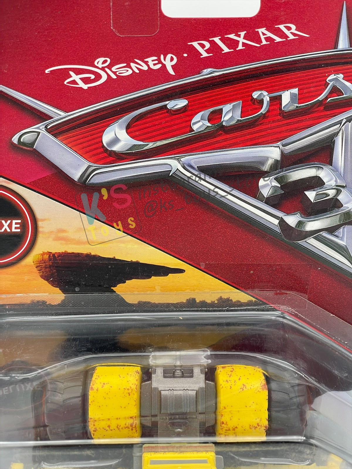 DELUXE DISNEY PIXAR CARS "SCOTT TILLER" CARS 3 SERIES - BNIP - READ DESCRIPTION!!!!