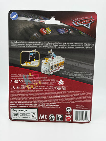DELUXE DISNEY PIXAR CARS BY MATTEL "VAN SCANLANE" DINOCO 400 SERIES - BNIP