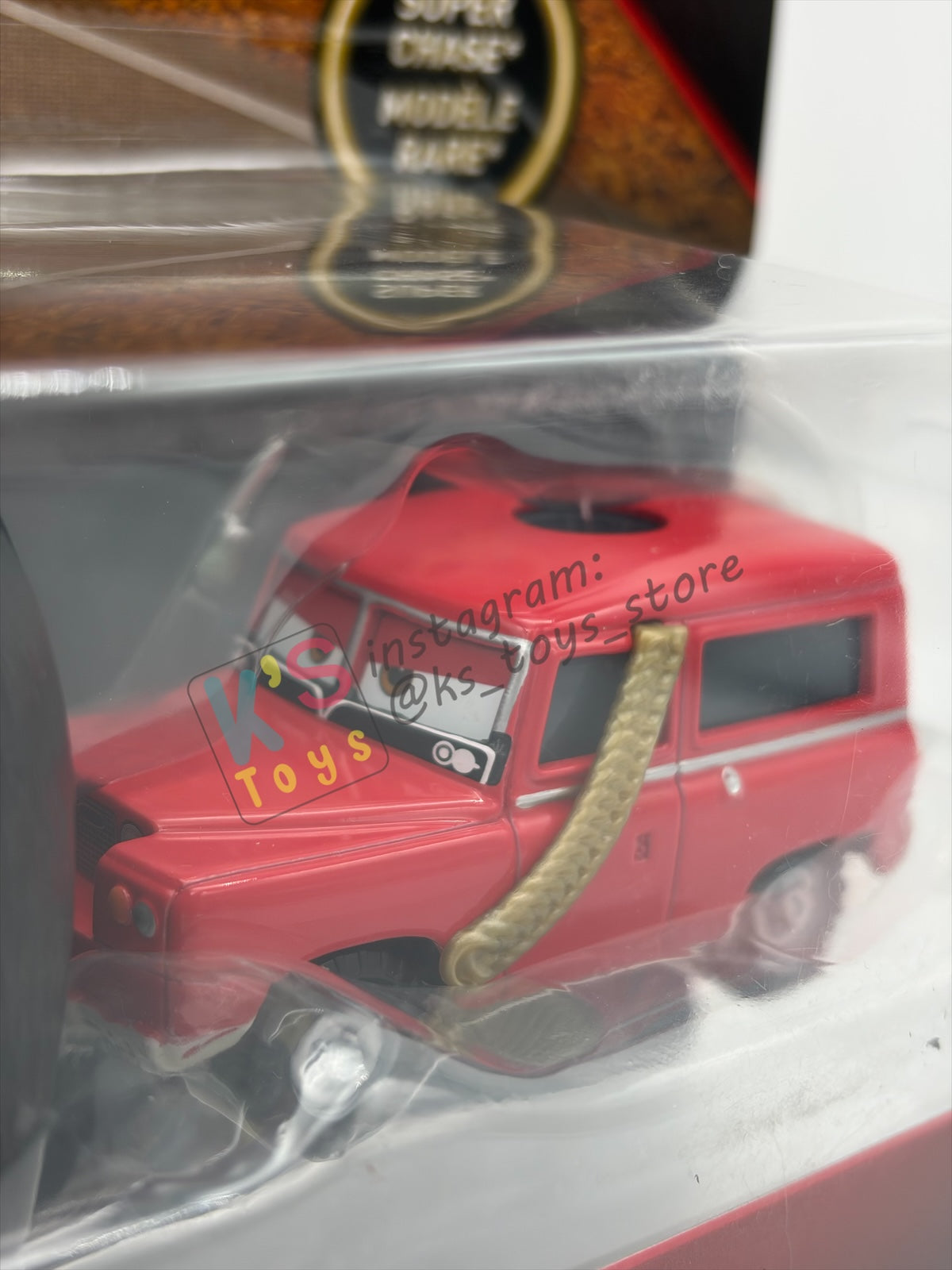 DELUXE DISNEY PIXAR CARS BY MATTEL - SGT HIGHGEAR - SCAVENGER HUNT SERIES - BNIP