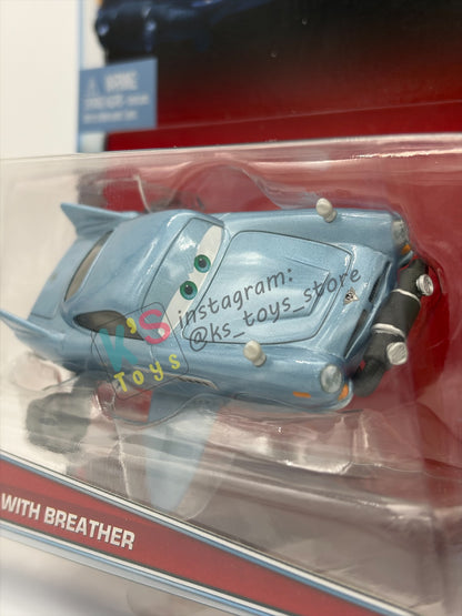 DELUXE DISNEY PIXAR CARS BY MATTEL - FINN MCMISSILE WITH BREATHER - OIL RIG GETAWAY SERIES - BNIP