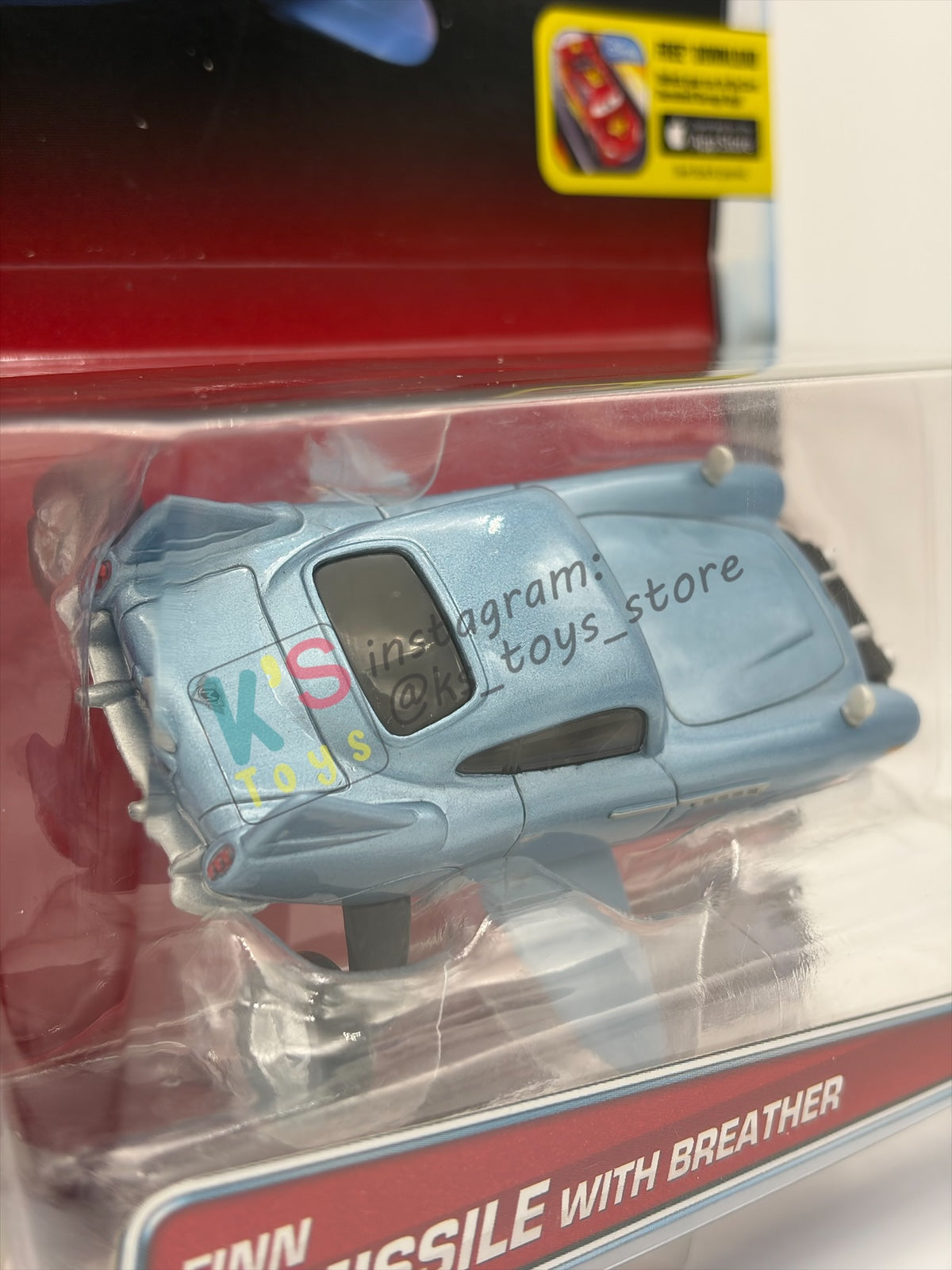 DELUXE DISNEY PIXAR CARS BY MATTEL - FINN MCMISSILE WITH BREATHER - OIL RIG GETAWAY SERIES - BNIP