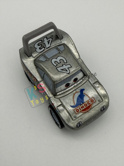 Loose Mini Racers Pixar Disney Cars, SILVER KING - Mint / Near Mint Condition