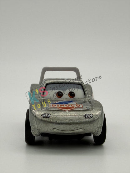 Loose Mini Racers Pixar Disney Cars, SILVER KING - Mint / Near Mint Condition