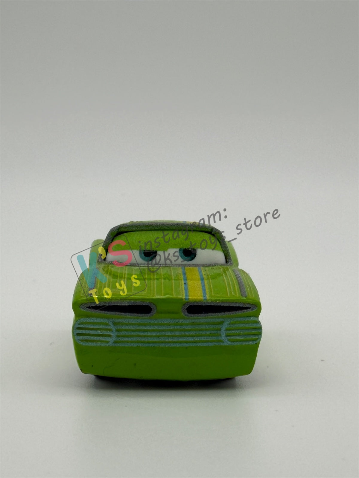 Loose Mini Racers Pixar Disney Cars, GREEN RAMONE - Mint / Near Mint Condition