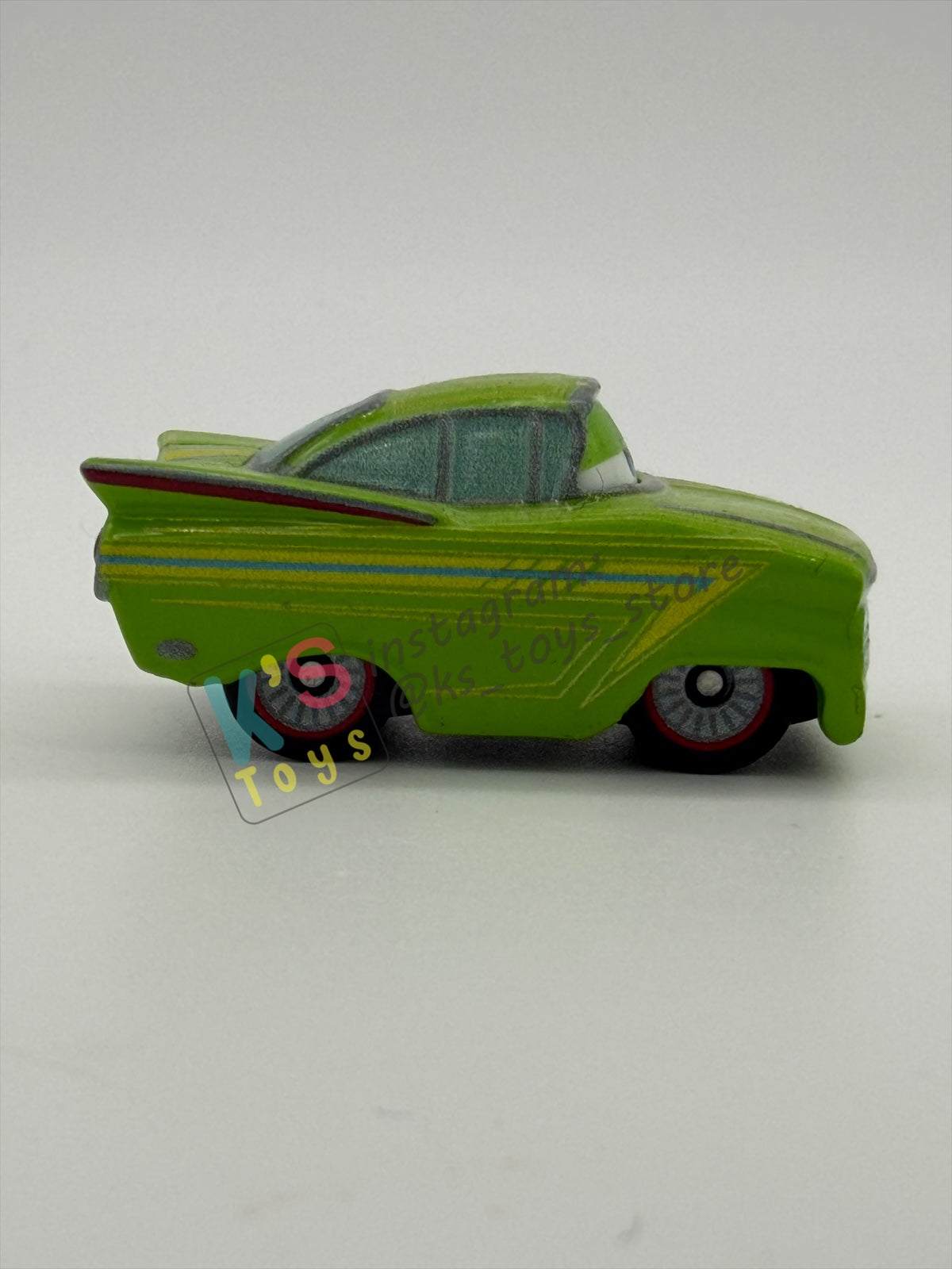 Loose Mini Racers Pixar Disney Cars, GREEN RAMONE - Mint / Near Mint Condition