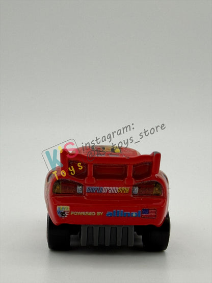Loose Mini Racers Pixar Disney Cars, LIGHTNING MCQUEEN WITH RACING WHEELS - Mint / Near Mint Condition