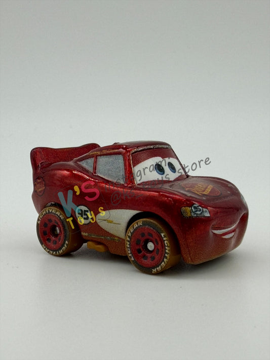 Loose Mini Racers Pixar Disney Cars, DIRT TRACK RADIATOR SPRINGS LIGHTNING MCQUEEN - Mint / Near Mint Condition