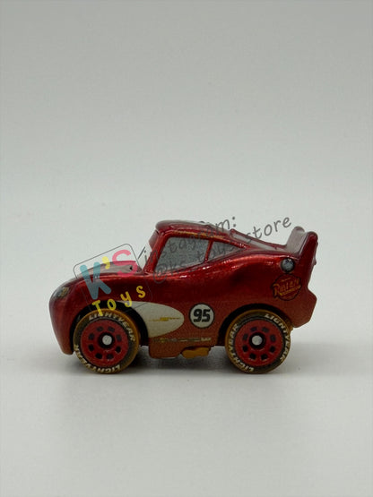 Loose Mini Racers Pixar Disney Cars, DIRT TRACK RADIATOR SPRINGS LIGHTNING MCQUEEN - Mint / Near Mint Condition