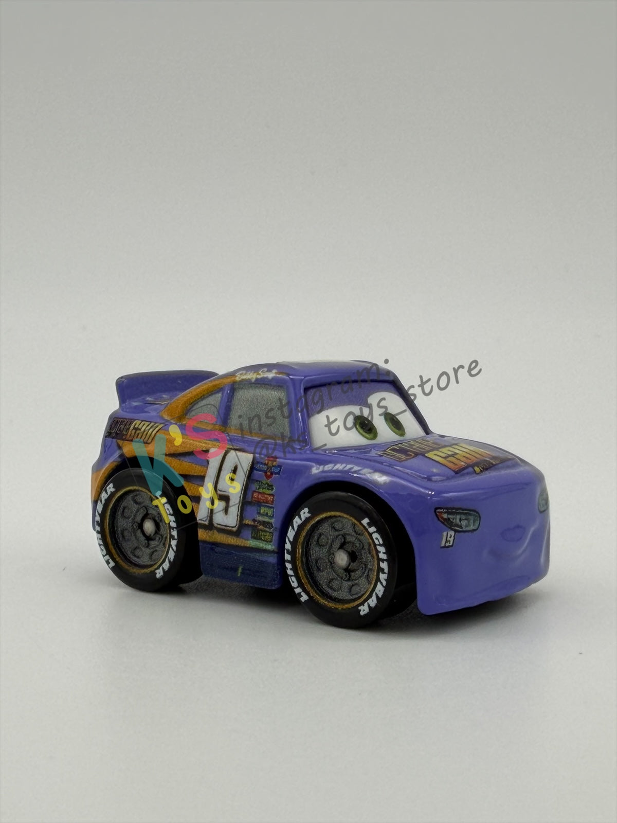 Loose Mini Racers Pixar Disney Cars By MATTEL, Bobby Swift - Displayed Condition