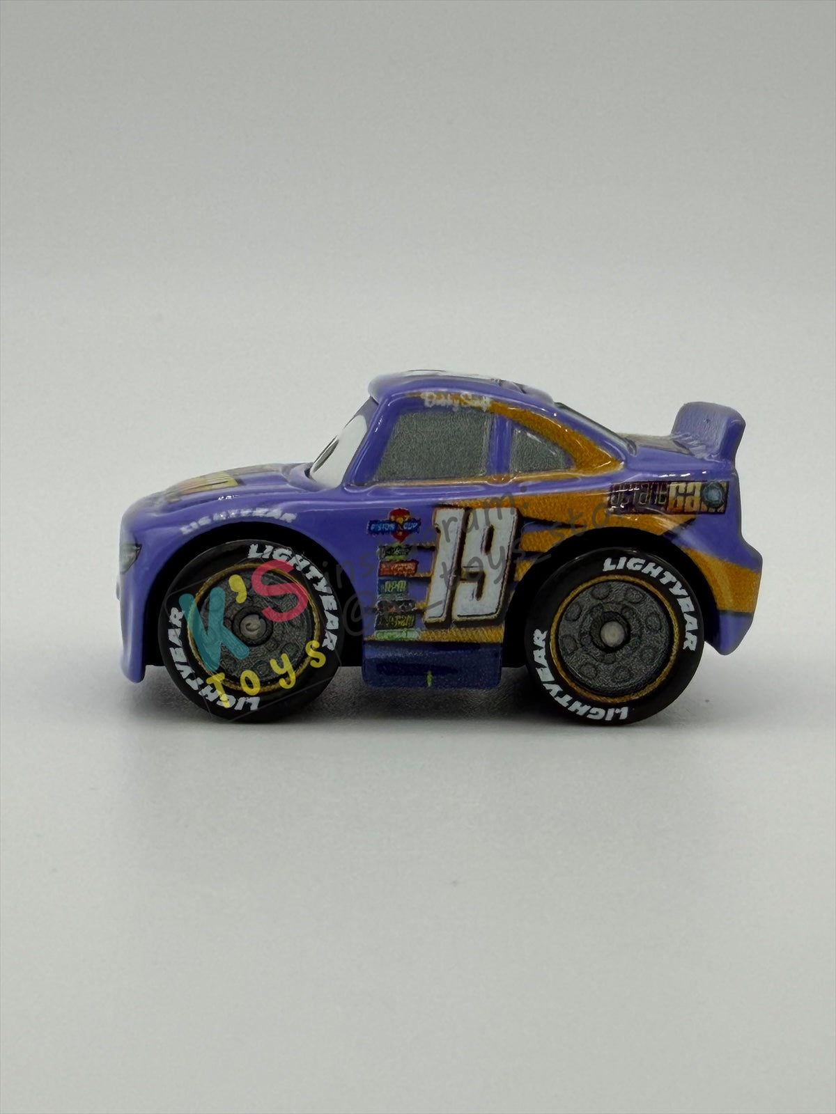 Loose Mini Racers Pixar Disney Cars By MATTEL, Bobby Swift - Displayed Condition