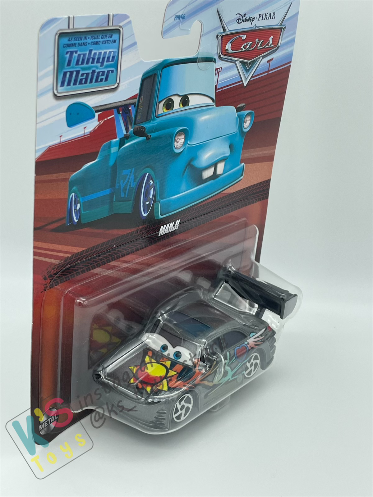 DISNEY PIXAR CARS BY MATTEL - "MANJI" 2024 RE-RELEASED - BNIP