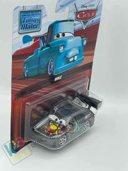 DISNEY PIXAR CARS BY MATTEL - "MANJI" 2024 RE-RELEASED - BNIP