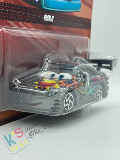 DISNEY PIXAR CARS BY MATTEL - "MANJI" 2024 RE-RELEASED - BNIP
