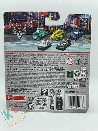 DISNEY PIXAR CARS BY MATTEL - "MANJI" 2024 RE-RELEASED - BNIP